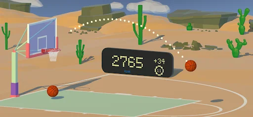 Basketball Shooting Challenge screenshot 1