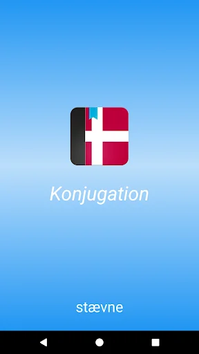 Danish Conjugation