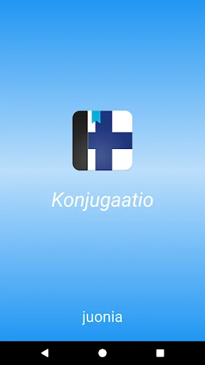Finnish Conjugation