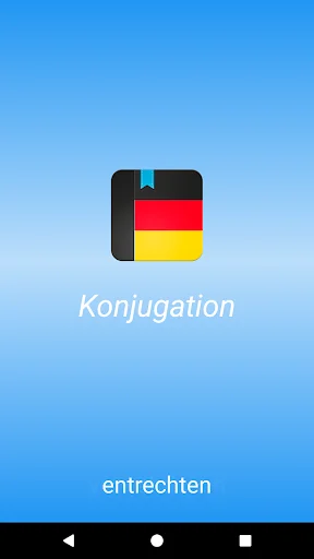 Deutsche Konjugation screenshot 1