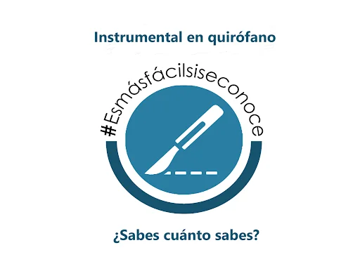 Instrumental en quirófano.