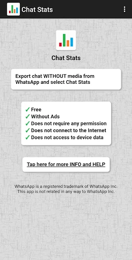 Chat Stats for WhatsApp screenshot 1