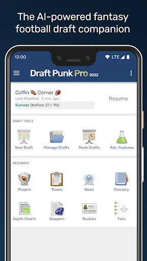 Draft Punk - Fantasy Football