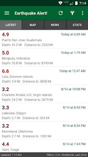 Earthquake Alert! screenshot 1