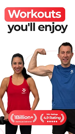 HASfit: Home Workout Programs screenshot 1