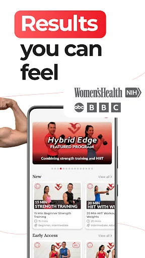 HASfit: Home Workout Programs screenshot 2