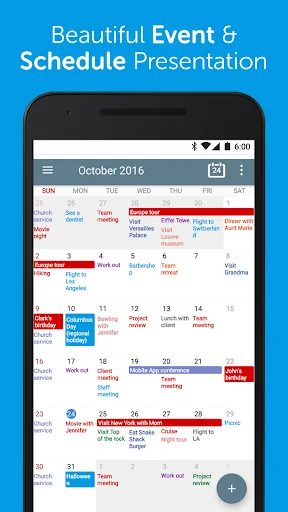 Calendar+ Schedule Planner screenshot 1