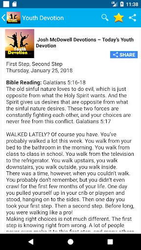 Daily Youth Devotion screenshot 3