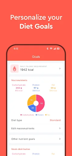 Macros - Calorie Counter screenshot 2