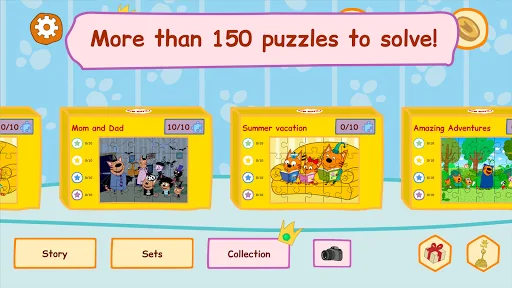 Kid-E-Cats: Puzzles for all