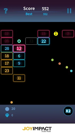 Break brick : Neon Block screenshot 4