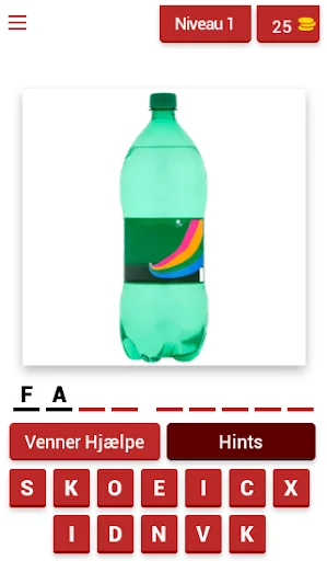 Dansk Mad Quiz - dagligvarer