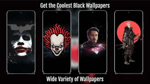 Black Wallpapers Full HD / 4K screenshot 3