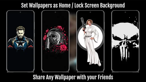 Black Wallpapers Full HD / 4K screenshot 4