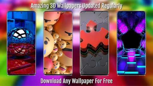 3D Wallpapers Full HD / 4K screenshot 1