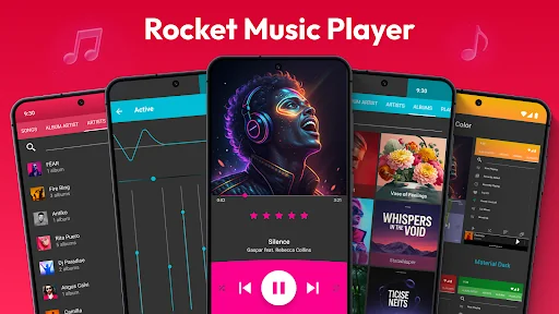 Rocket Music Player screenshot 1