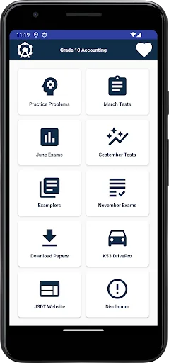 Grade 10 Accounting screenshot 1