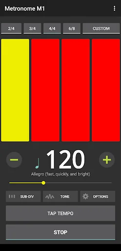 Metronome M1 screenshot 1