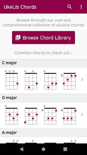 UkeLib - Ukulele Chord Charts