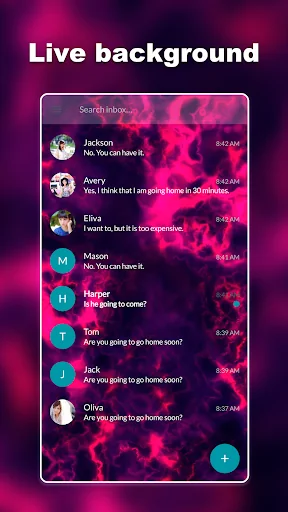Color SMS - My photo SMS screenshot 2