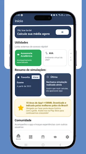 Calcular Média UNIP EAD