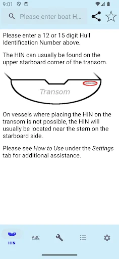 HIN Search - Boat HIN Decoder