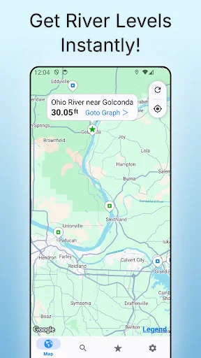 Rivercast - River Levels App screenshot 1