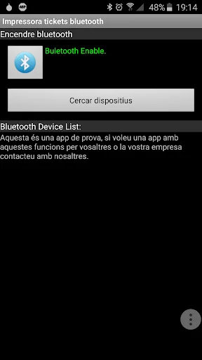 Bluetooth receipt printer