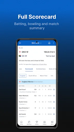 ESPNcricinfo - Live Cricket screenshot 3