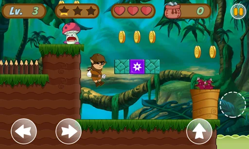 Jungle Run : Boy Adventures screenshot 1