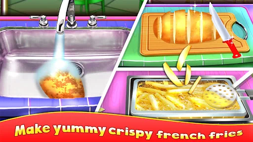 Fast Food Stand - Fried Foods