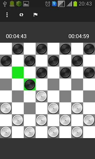 Russian checkers screenshot 1