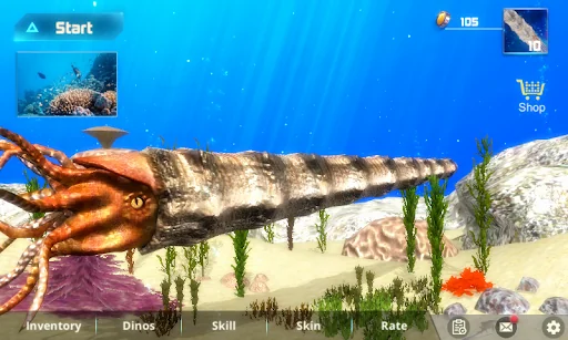 Cameroceras: Ocean Dino Sim 3D screenshot 1