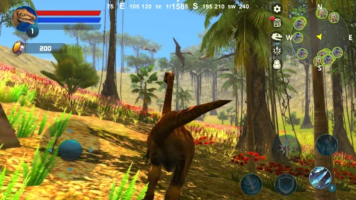 Gallimimus: Fastest Dino Sim screenshot 3