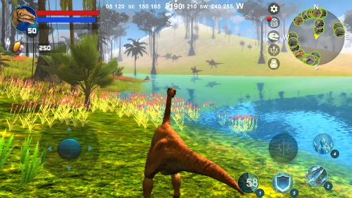 Gallimimus: Fastest Dino Sim screenshot 4
