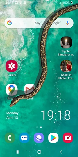 Snake on Screen Hissing Joke screenshot 3