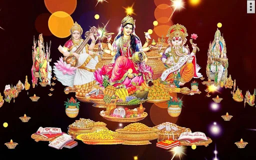 4D Diwali Live Wallpaper
