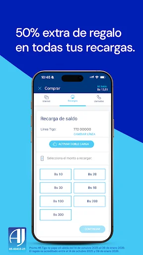 Mi Tigo Bolivia screenshot 2