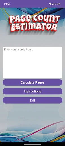 Page Count Estimator