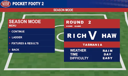Aussie Rules Pocket Footy 2 screenshot 3