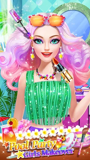 Pool Party - Makeup & Beauty screenshot 4