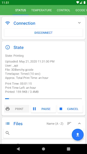 OctoRemote for OctoPrint