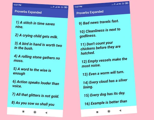 Proverbs With Meaning