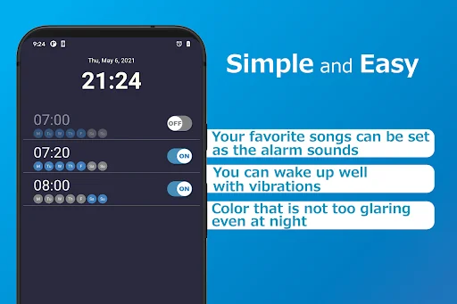 Simple Alarm screenshot 1
