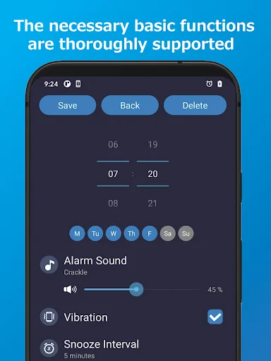 Simple Alarm screenshot 2