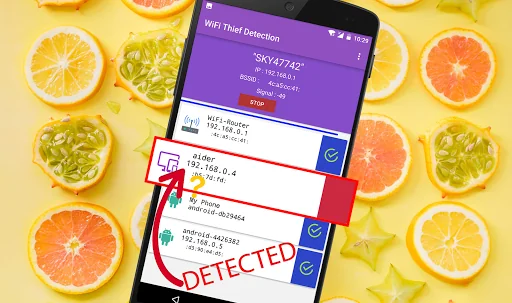 WiFi Thief Detection