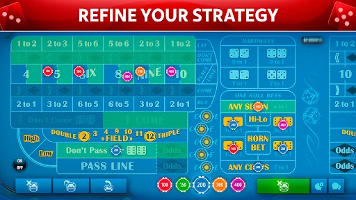 Vegas Craps by Pokerist screenshot 3