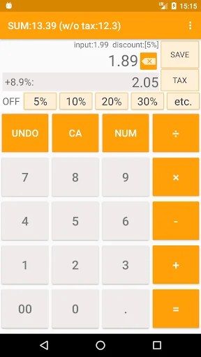 Discount Sales Tax Calculator screenshot 2