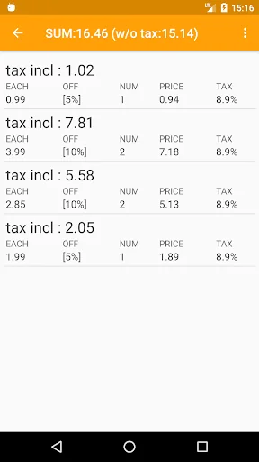 Discount Sales Tax Calculator screenshot 4