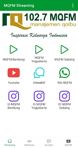 MQFM (Manajemen Qalbu FM) screenshot 1